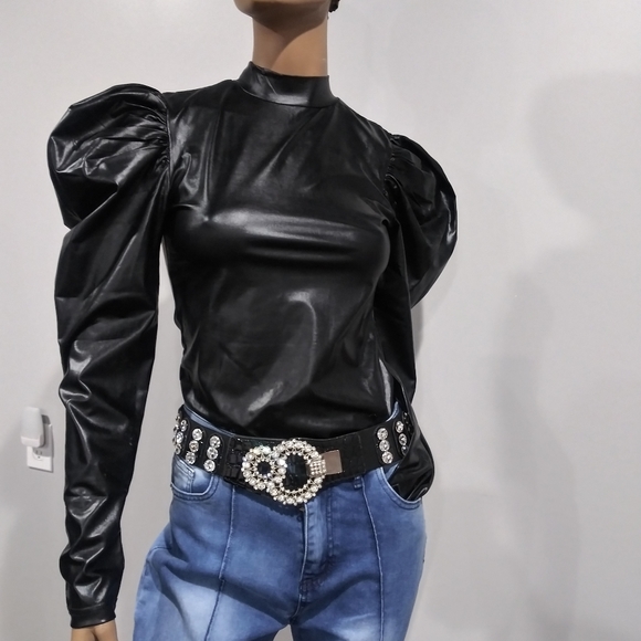 💥 Glamorous /mutton sleeve/ shirt - Picture 3 of 5